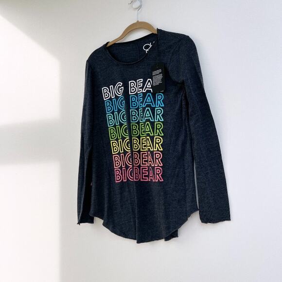 Chaser Big Bear Long Sleeve Tee NWT - Picture 4 of 5